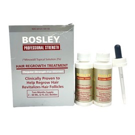 Bosley Professional Strength Hair Regrowth Treatment, Two Months(2x60ml/