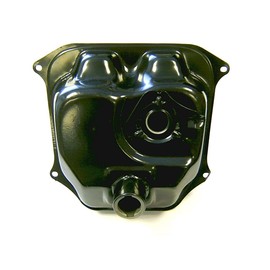 FUEL GAS TANK & CAP CHINESE SCOOTER METAL BLACK GY6 4-STROKE 50-80CC 139QMA/B BAOTIAN TAOTAO BAJA JONWAY YIBEN BENZHOU JMSTAR PEACE VIP ZNEN KYMCO ETC.