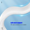 Hanging Neck Fan 3 Speed Bladeless Rechargeable Comfortable Portable Neck