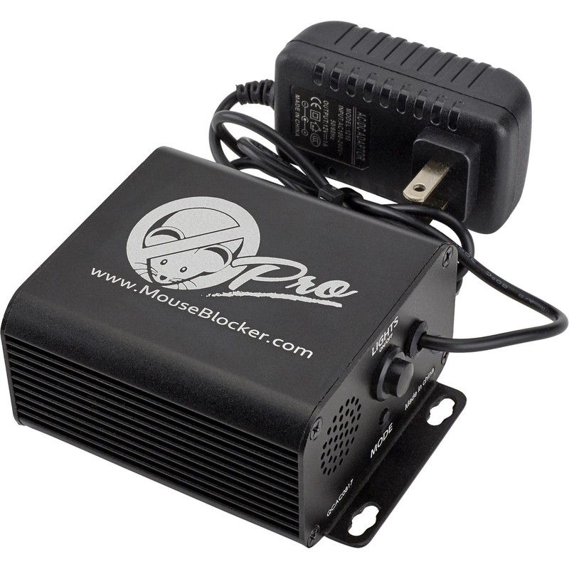 MouseBlocker Prox 120V Plug-in Ultrasonic Mouse and Rodent Deterrent with