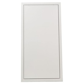 Fengze Thicken 0.048inch Metal Access Panel 14" x 29" (350 x 730mm) Spring Lock No Key Needed Strong Steel Access Door for Drywall and Ceiling Have Push Catch Lock