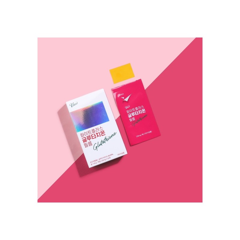 Vitasol White Plus Glutathione Film x 3 Packs (90 Sheets)