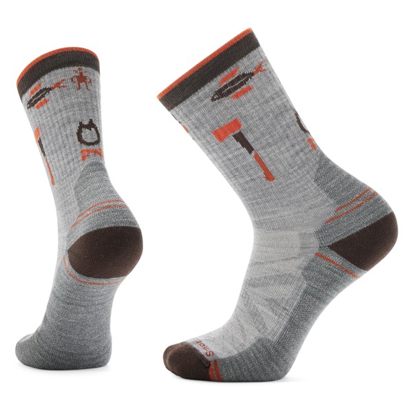 Smartwool Men's Hike Light Cushion Merino Wool Camp Gear Crew