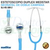 Estetoscopio Neonatal Medstar De Doble Campana (Azul)