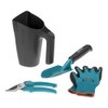 GARDENA Balcony Hand Tool Set, 2-Piece, Germany-Made, Turquoise, Total Length