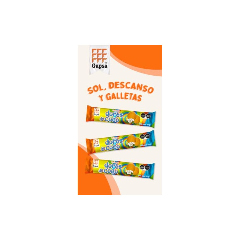 Galletas GAPSA Doras® Rollo de 180 g