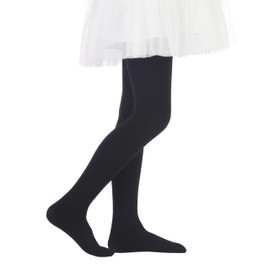 Paralinda Girls Semi-Opaque Tights 50 Den (11-13, Black)