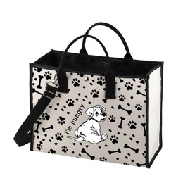 101 Dogs Cartoon Movie Inspired Rolly Lover Gift I’m Hungry Cosmetic Bag Dalmatians Movie Fans Gift (Hungry TB)