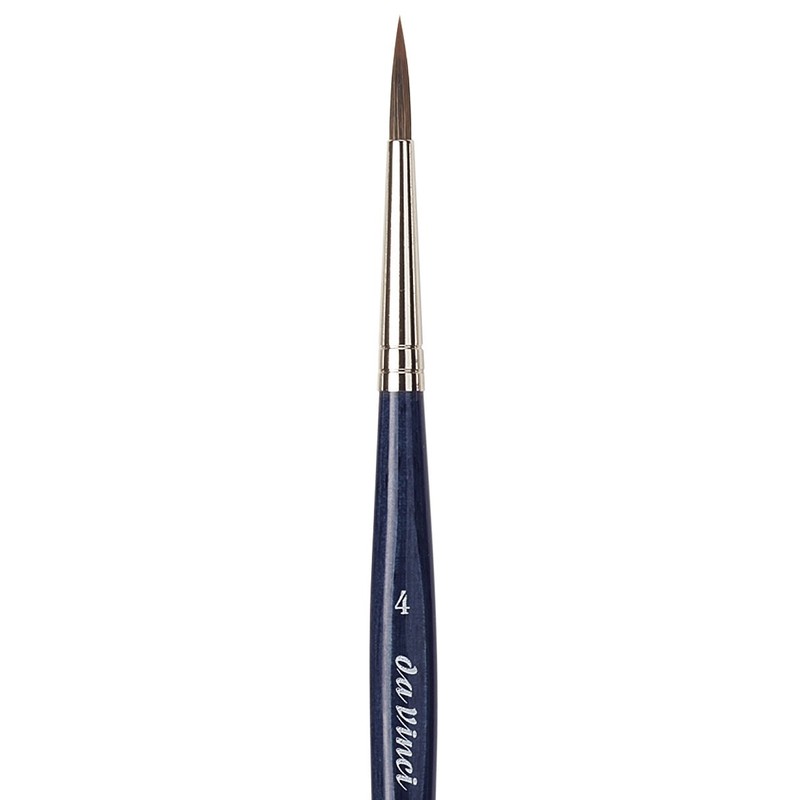 Da Vinci 5530 Series Water Colour Brush, 4, Blue, Size
