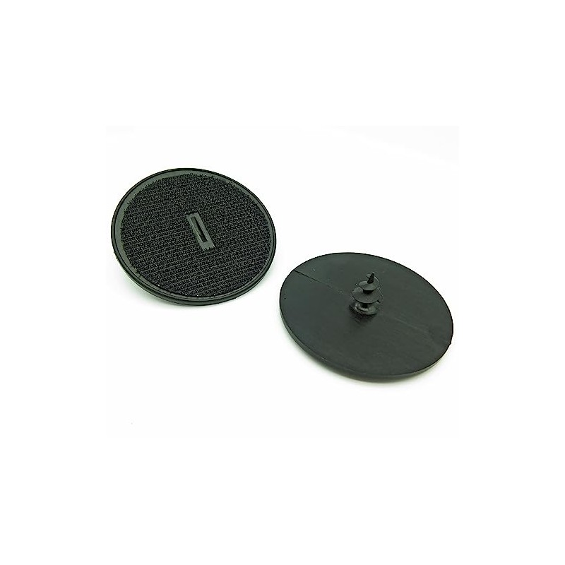 VVO Fasteners- Black Plastic Floor Mat Holder Clips for Mini