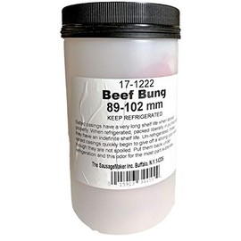 The Sausage Maker - Natural Beef Bung 89-102mm Suasage Casings for Sausage Making (3.5"-4")