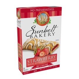 Sunbelt Bakery Strawberry Fruit & Grain Bars, 24 Count