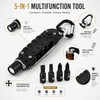Mini Keychain Multitool for Travel – Stainless Steel Screwdriver, Hex