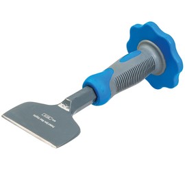 Dapetz ® Bolster Chisel with Guard Powder Coated & Tempered Cutting Edge 100 X 216mm Comes with Forged, Single-Piece Solid Steel and Double-Injected Soft-Grip Hand Guard etc