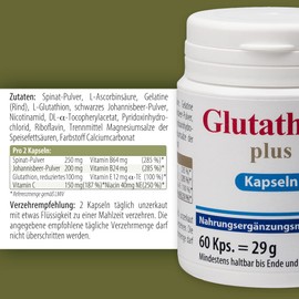 Pharma-Peter GLUTATHION PLUS Kapseln, 60 Kapseln