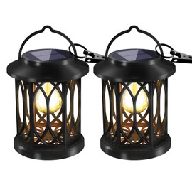 Solar Lanterns Outdoor Waterproof,Upgraded Bright Solar Lantern Lights Outdoor Waterproof,Hanging Solar Lights for for Outside Garden Yard Patio Decor 2Pack