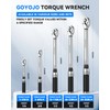 GOYOJO 32-Piece Torque Wrench Set, Chrome Vanadium Steel, 2-24 N.m