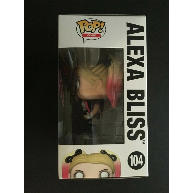 Funko ALEXA BLISS & "LILLY" AUTOGRAPHED #104 FUNKO POP J.S.A.