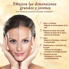 Crema Facial 1000 Péptidos:antiedad,hidratación Y Luminosida