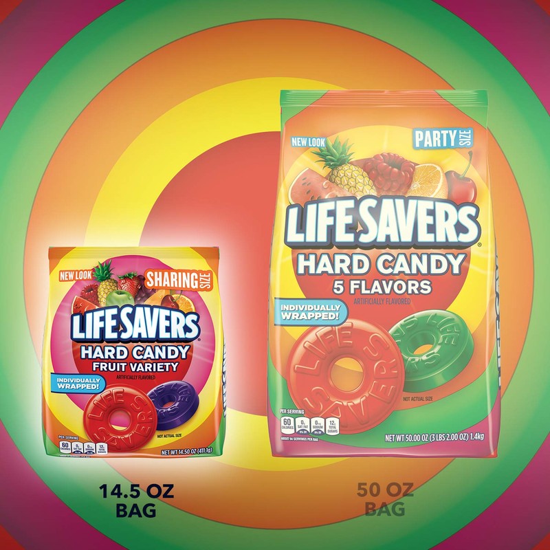 LifeSavers 5 Flavors Hard Candy, 14.5-Ounce Bag