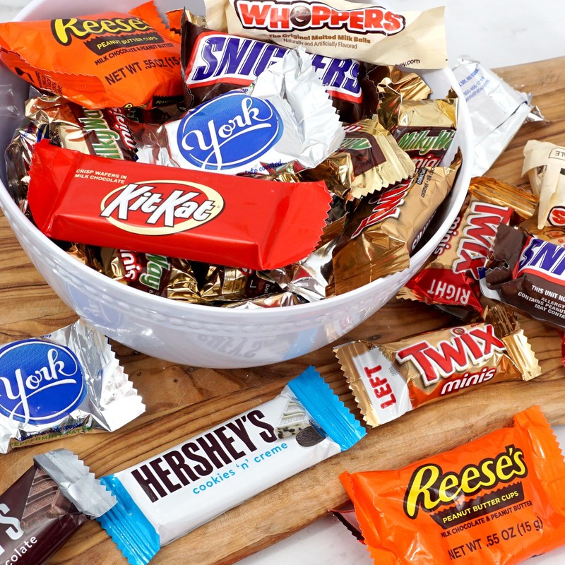 Chocolate Candy Variety Pack, 8lb Bulk Chocolate Candy, Pinata Candy,
