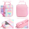 FlowFly Kids Lunch Box Insulated Soft Bag Mini Cooler Back