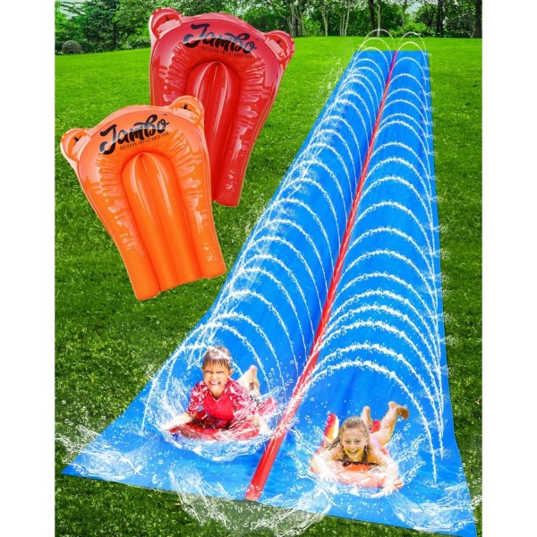 Unbranded 30ft XXL Slip and Slide Water Slide with Sprinkler