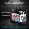 UPLUS GEB4L-B GEL Motorradbatterie 12V 50A 3Ah Rollerbatterie
