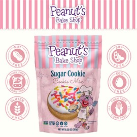 Peanut's Bake Shop - Vegan and Gluten-Free Cookie Mix | Non-GMO, Kosher Cookie Mixes for Decadent Treats (Sugar Cookie - 3 Pack)