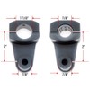 APE RACING Pivoting Handlebar Risers – 2'' Height Rise CNC