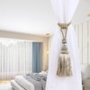 Curtain Tassel Tiebacks,HUOYUSE Tassels Curtain Tiebacks Rope Holdbacks for Home