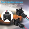 8X Fuel Injector Wire Harness Pigtail Connectors Repl.0280150943 0280150939 0280150909