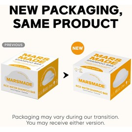 Rice Water Shampoo Bar 2.0 - Hydrating & Moisturizing Natural Hair Soap Bar Shampoo for Hair Strengthening & Scalp Nourishment - Bathing Soap Solid for All Hair Types (120g, 4.23oz)