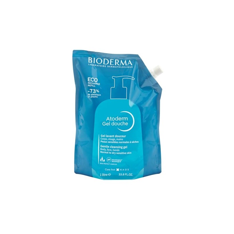 Bioderma Atoderm Eco-Recharge Shower Gel 1 L