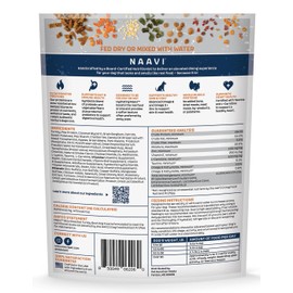 NAAVI Natural Dog Food - Slow-Roasted Turkey Bowl with Ancient Grains, Vegetables & Fruits - Ideal Wet/Dry Meal or Premium Dog Food Toppers for Picky Eaters (6 oz)