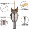 Wooden Beads Drills Bit Kit, 14/15/16/18/20/22/25mm Wood Bead Maker Drill