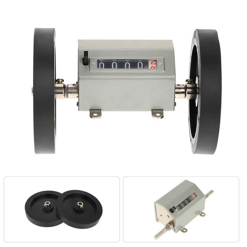1pc Rolling Wheel 5 Digits 0‑9999.9 Length Counter Max Speed