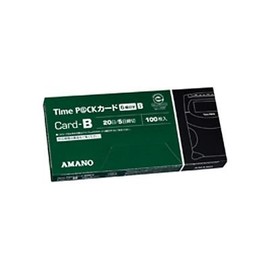 amano Time Cards, 6 Section with 20 Day, 5 Day Deadline 1 Box (100 Piece) timepack6 – B The – De/62774031 