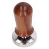 Coffee Tamper Separate Design Stainless Steel Ergonomic Wood Handle Portable