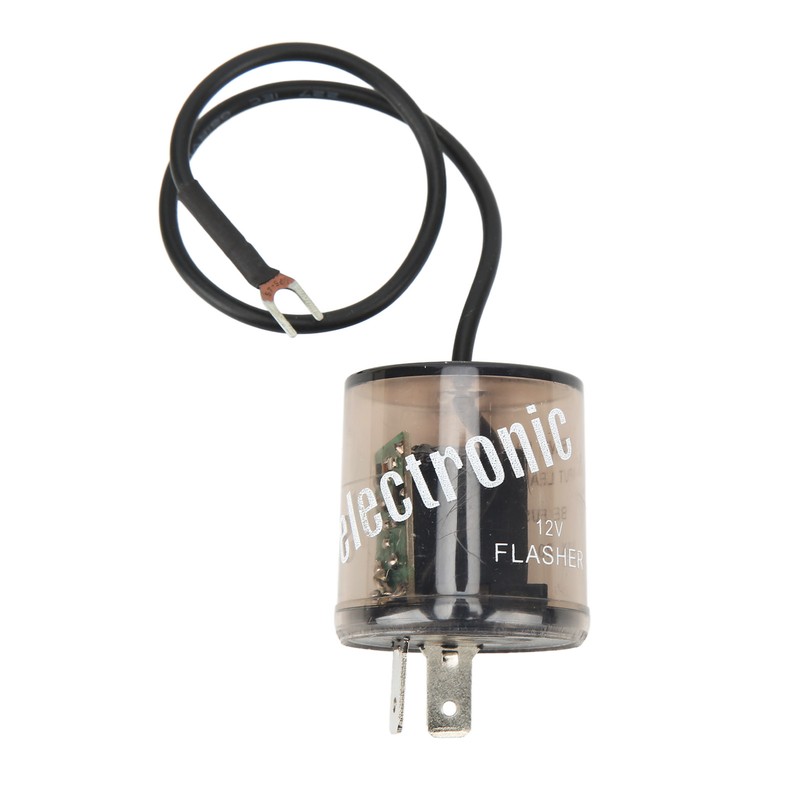 2Pin Electronic Flasher Relay LED Turn Signal Lights Bulbs Relay