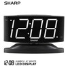 Sharp Home LED Digital Alarm Clock – Swivel Base -