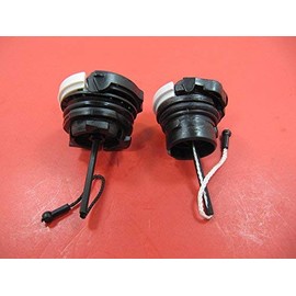 2 New Fuel & Oil Caps Replaces Stihl # 0000-350-0525 & 0000-350-0533 Fits.026,046,MS192,MS210,MS211,MS240,MS241,MS250,MS251,MS260,MS261,MS291,MS360,MS362,MS380,MS381,MS440 Fuel & Oil Caps.