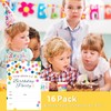 16 Birthday Party Invitation Cards with Envelopes,Uniquely Designed Birthday Cards