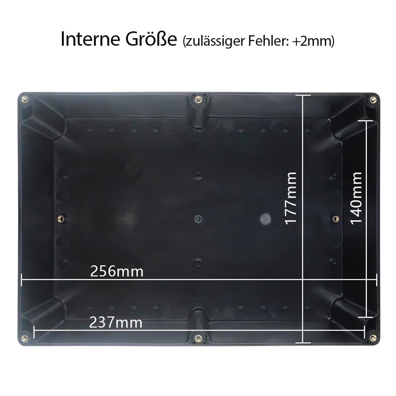 LeMotech Project Box ABS Plastic Distribution Box IP65 Waterproof Electrical