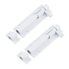 Bitray 3-inch Slide Bolt Latch White Slide Locks for Inside