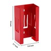 EMENTOL Magnetic Glove/Tissue Dispenser Holder, Red Glove Dispenser Wall Mount,