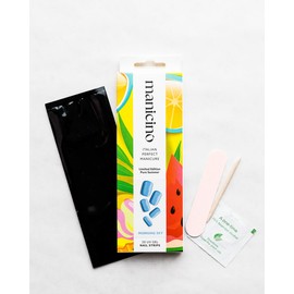 Manicino UV Nail Wraps - Durable Gel Stickers for Effortless DIY Salon Feel Manicure at Home or on the Go (Morning Sky, Standard)