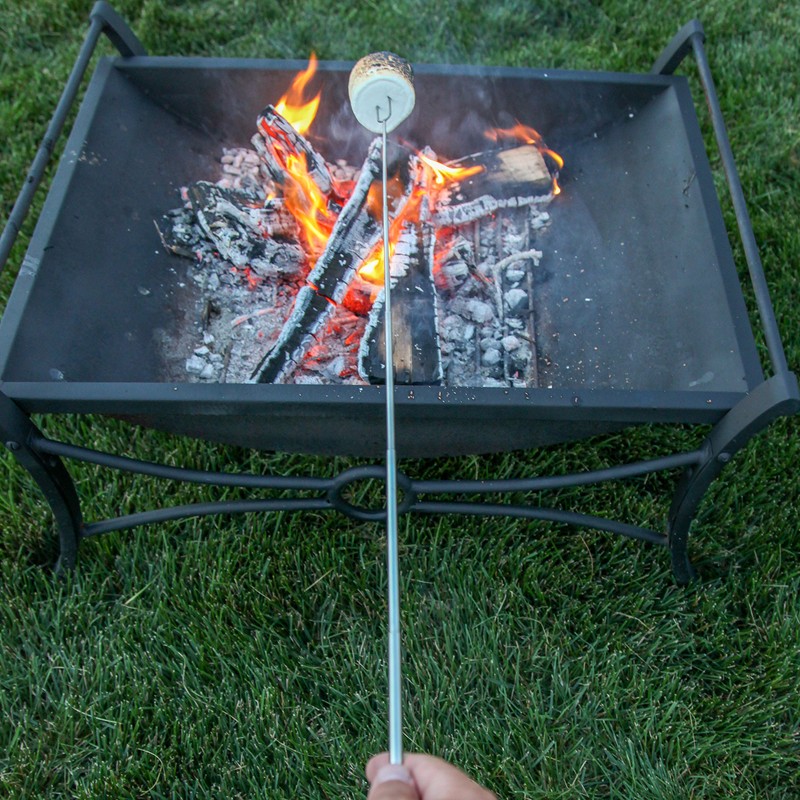 MalloMe Marshmallow Roasting Sticks - Smores Skewers for Fire Pit