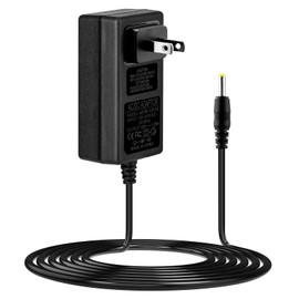 15W Power Adapter Replacement for Echo Pop, Dot 5th Gen, Dot 4th Gen, Dot 3rd Gen, Kids Edition, TV Cube Smart Speakers - Black Charger Cord Plug Long Cable, 3ft