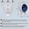 URAQT Astronaut Light Projector, 360° Adjustable Astronaut Starry Night Light